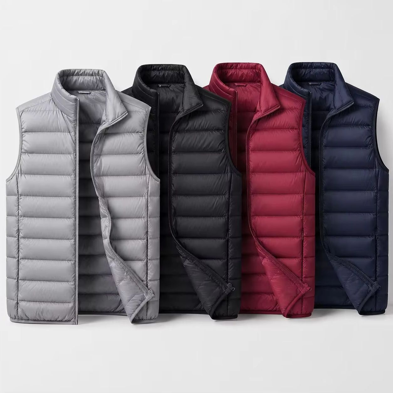 Winter Clothing Brands - Мужской жилет-куртка, теплый жилет без рукавов,