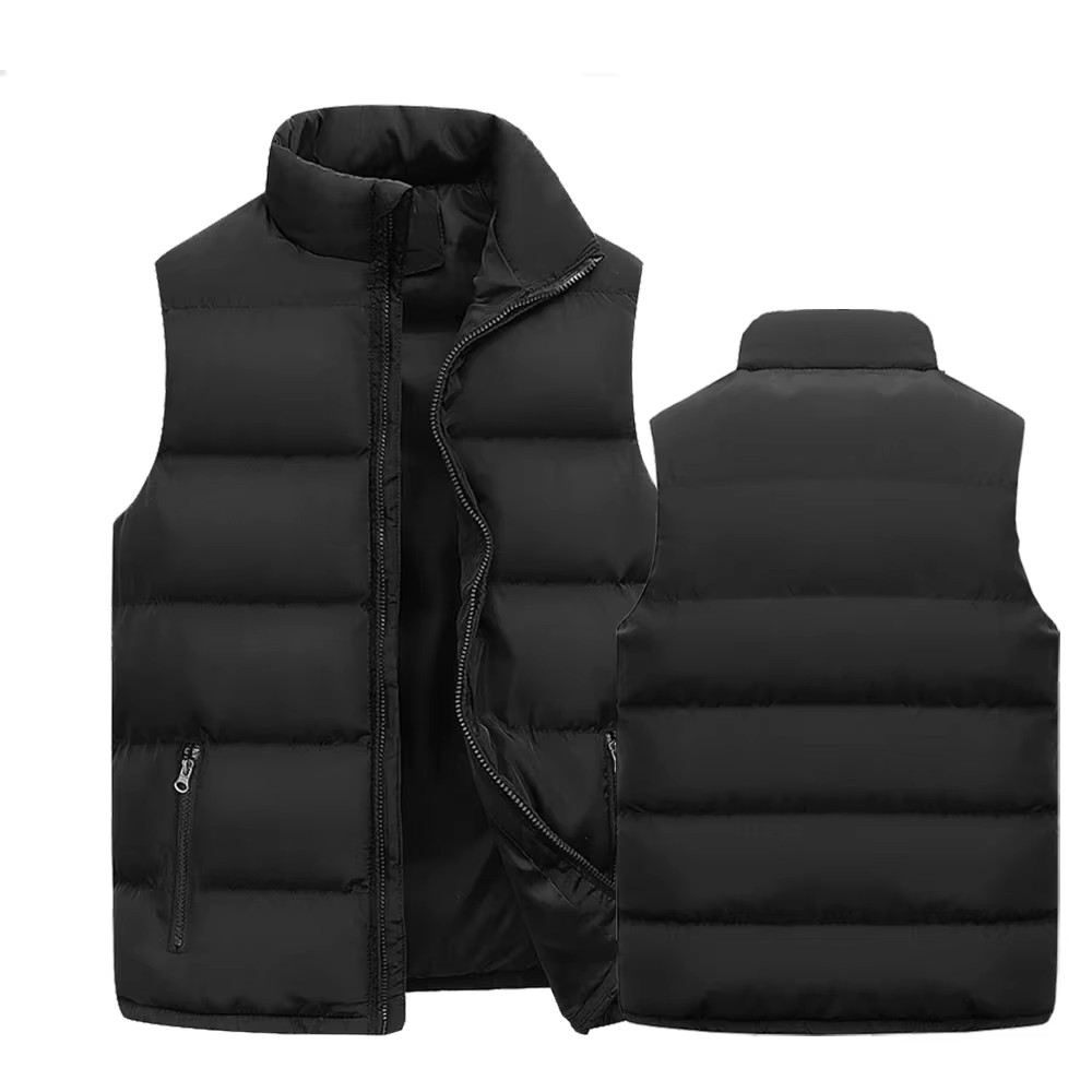 Winter Clothing Brands - Мужской жилет-куртка: теплый, безрукавный, зимний, водонепроницаемый,