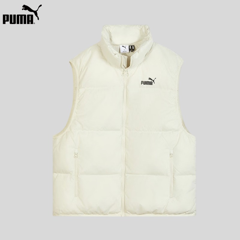 Puffer Jacket Women Down - Мужской зимний пуховый жилет Puma, теплый,