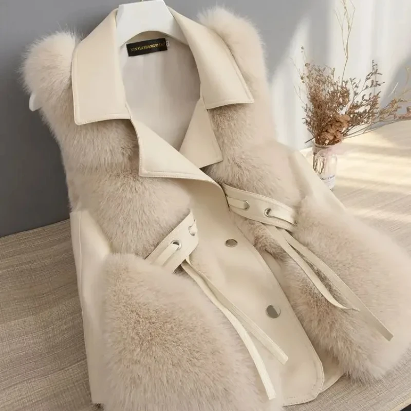 Winter Clothing Sale Women - Сплошной цвет жилет женский на шнуровке