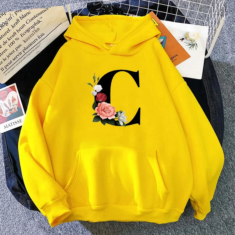 Yellow Winter Clothing - Модные женские толстовки, повседневные толстовки с