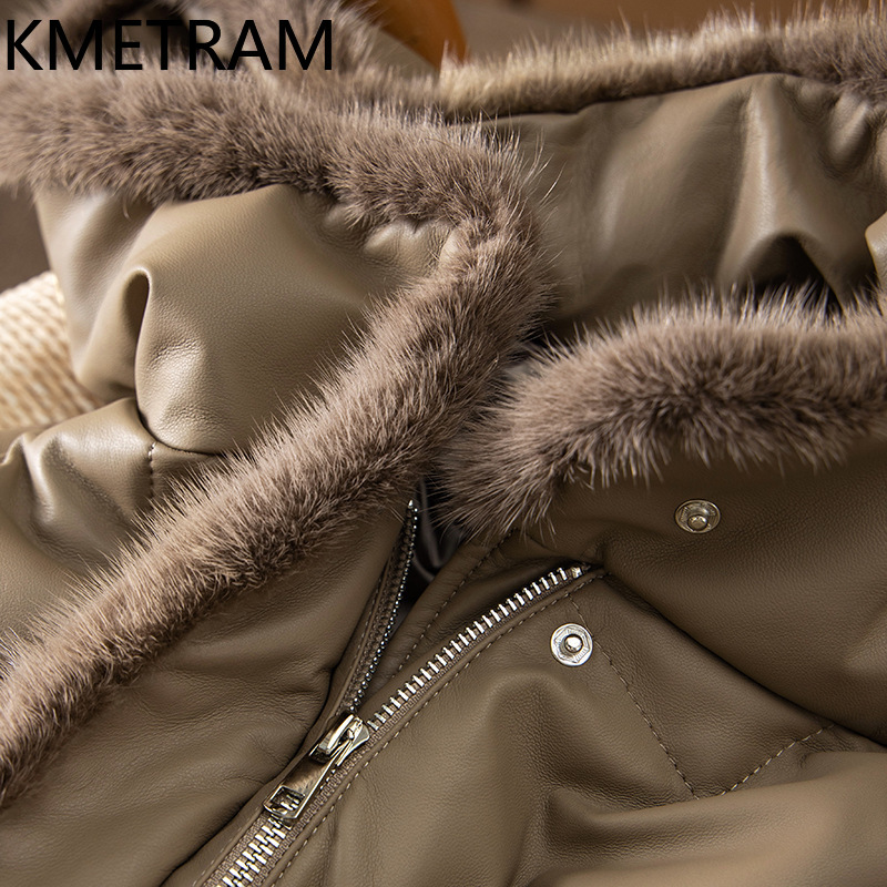 KMETRAM Натуральные пуховики и – обзор и цена Puffer Jacket Women Down