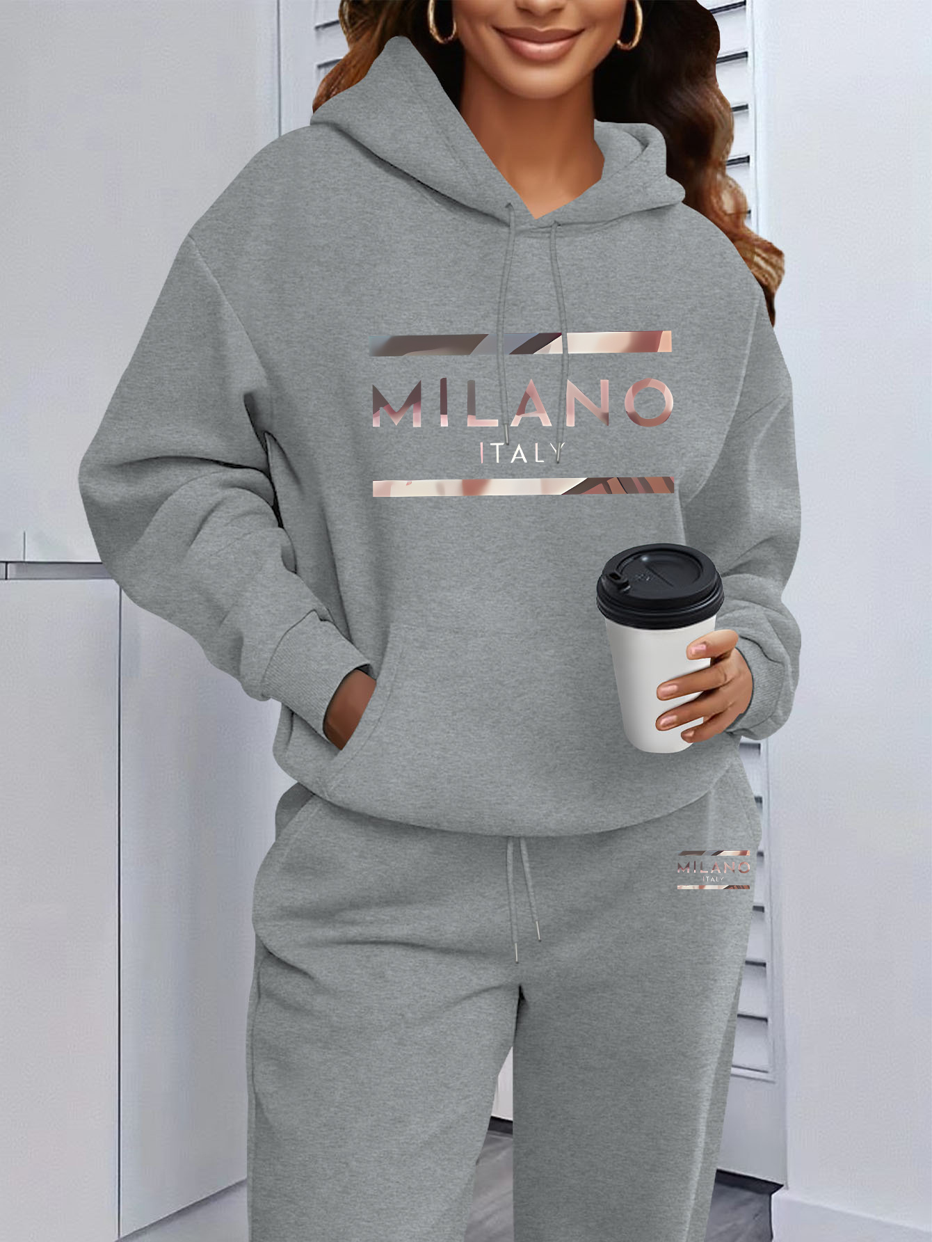 Женский комплект: худи с принт – обзор и цена Winter Clothing Sale Women