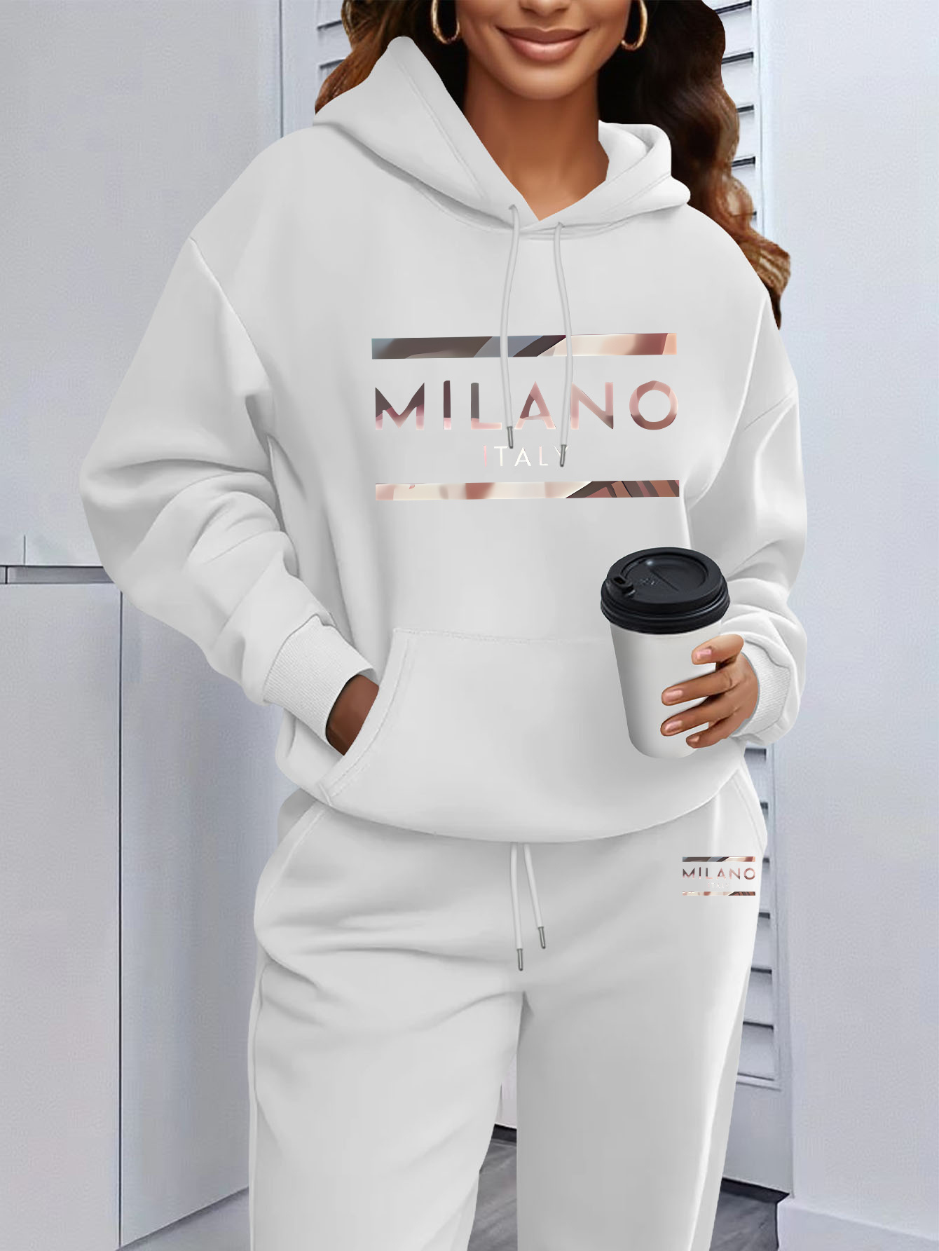 Женский комплект: худи с принт – обзор и цена Winter Clothing Sale Women