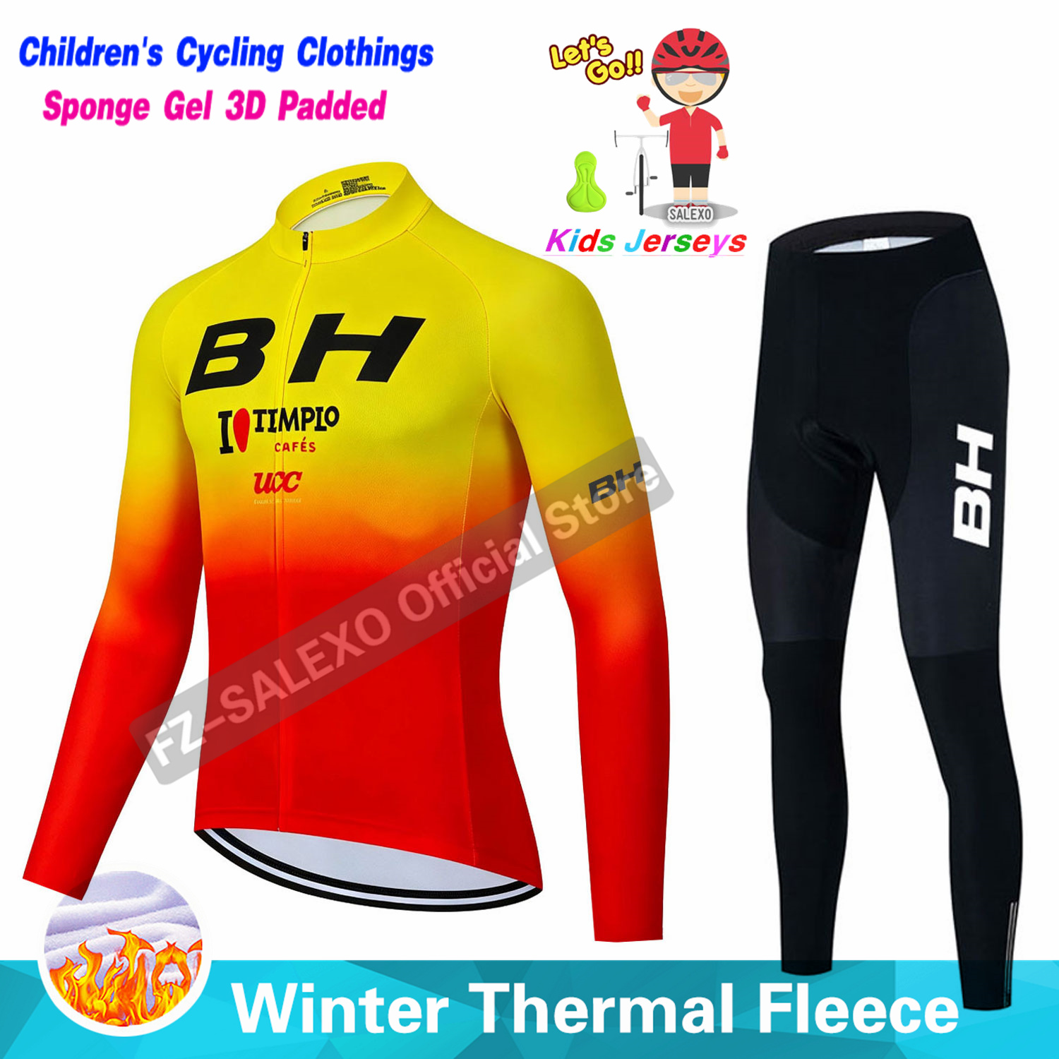 BH 2027 Детский зимний велосип – обзор и цена Winter Clothing Kids Sale
