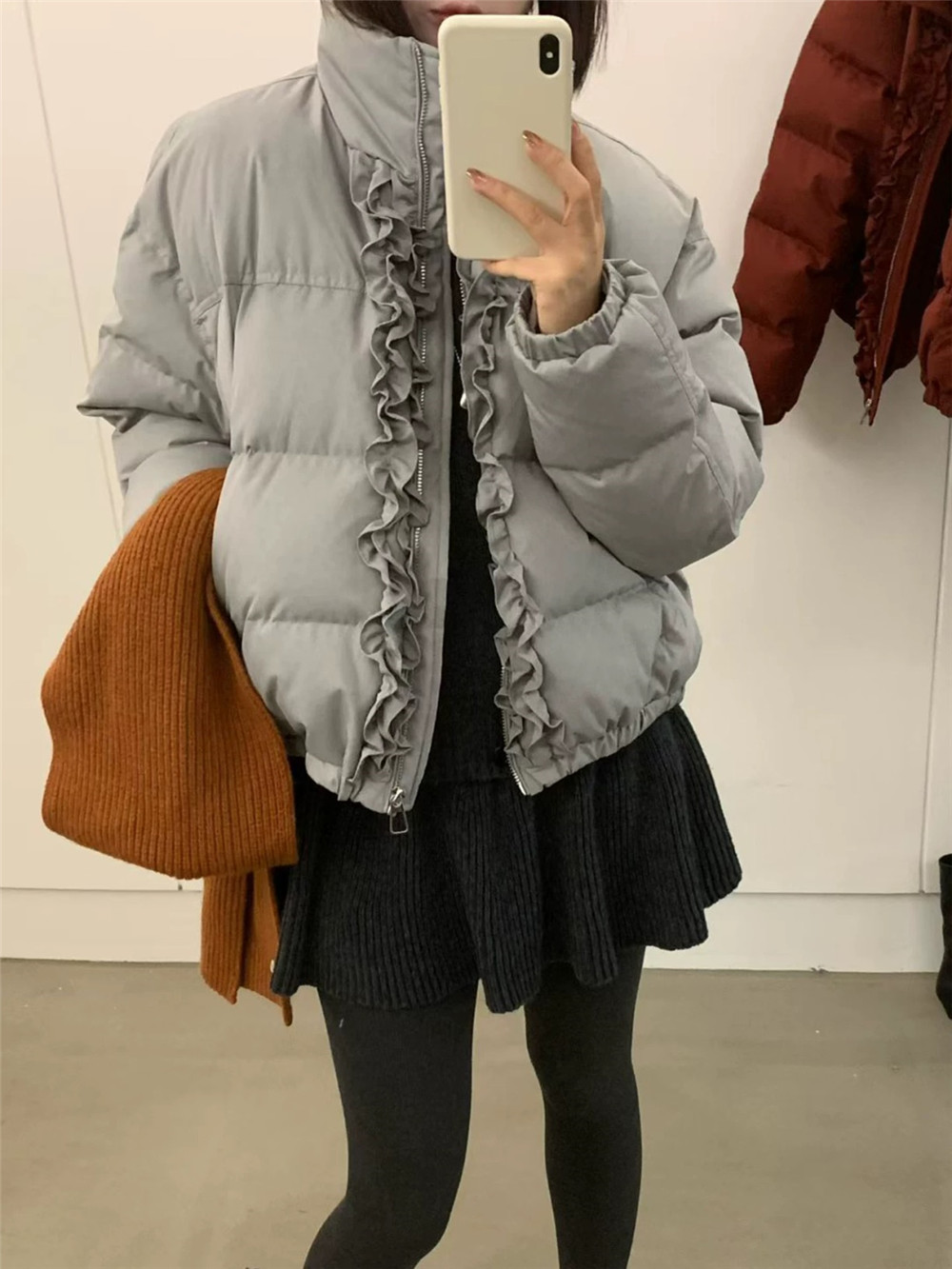 Короткая женская зимняя куртка – обзор и цена Puffer Jacket Women Down